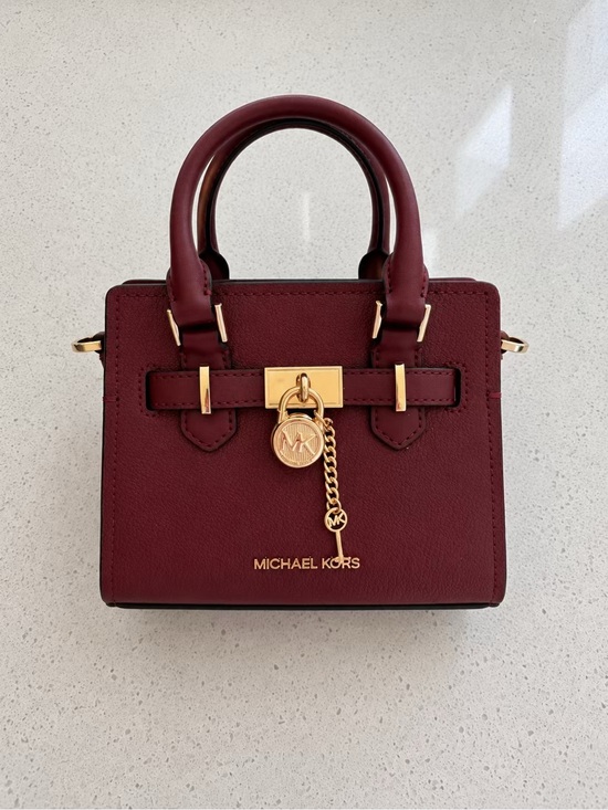 Michael Kors Handbags - NWOT Michael Kors Burgundy Leather Satchel